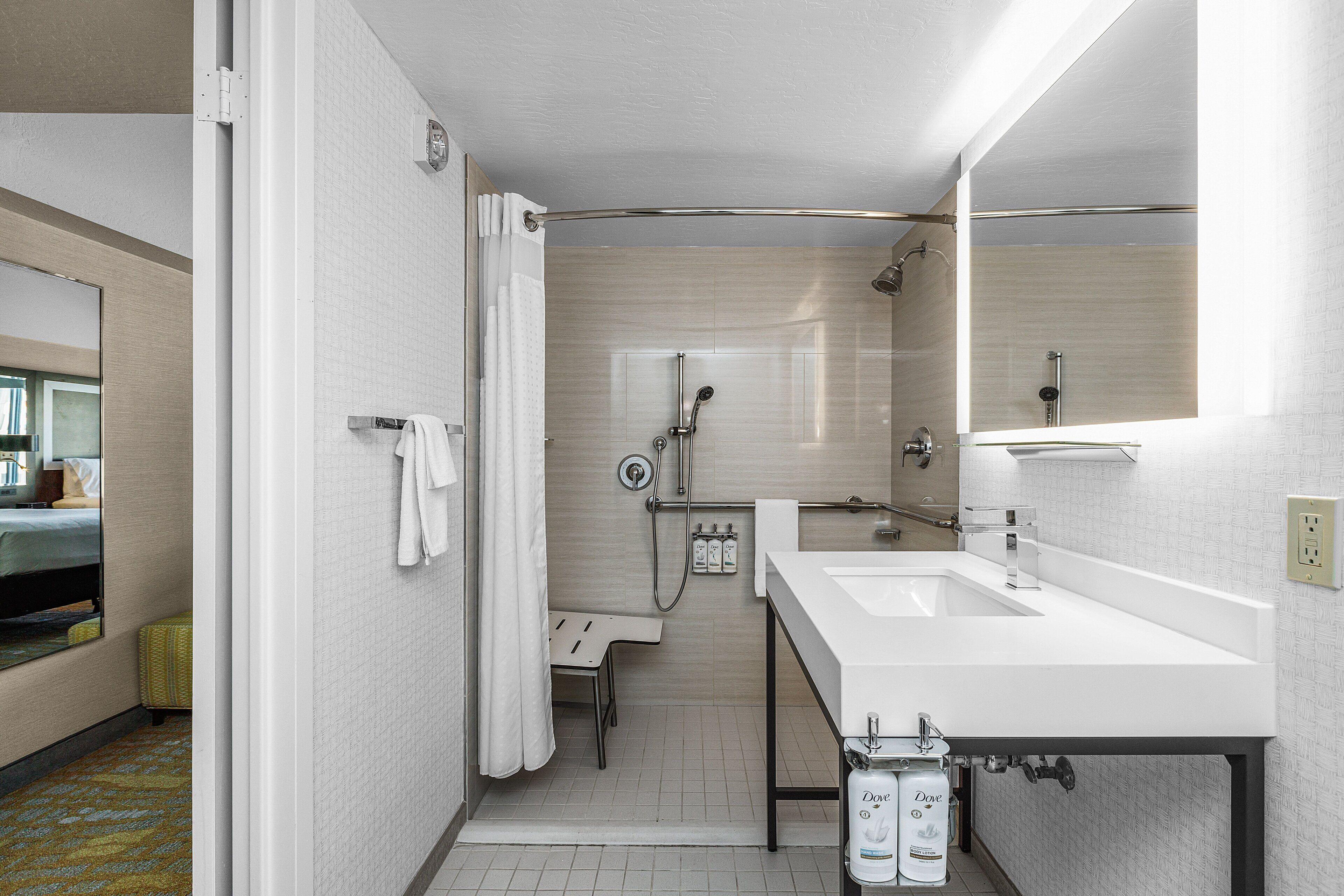 King Room Roll Shower Disability Access